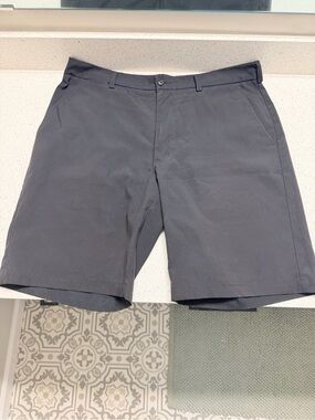 PGA Tour Navy Flat Front Performance Shorts